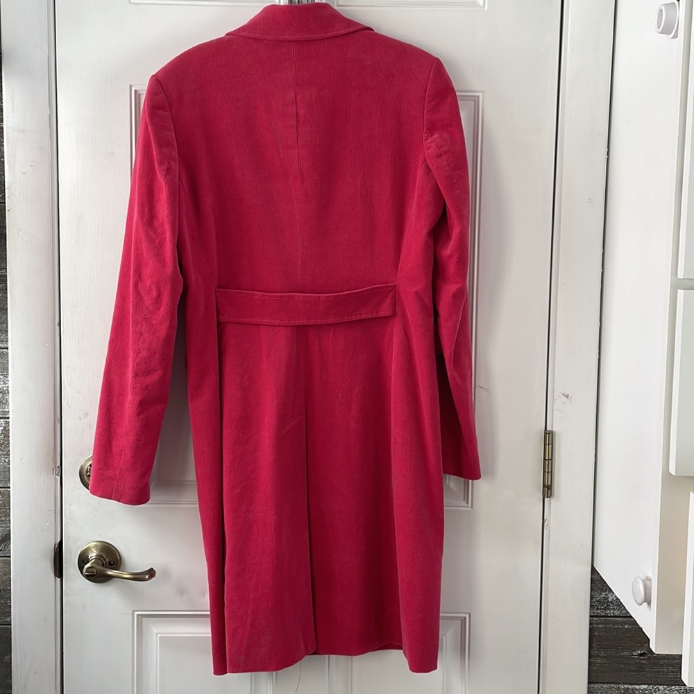 Express Corduroy Trench Coat - Picture 4 of 9